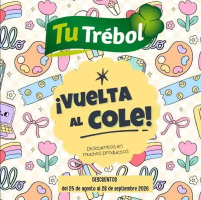 Folleto Tu Trébol Hipermercados (válido hasta el 28-09)