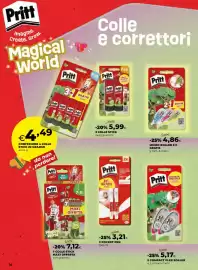 Volantino Extracoop Pagina 16: Pritt Magical World €7,12, Pritt Pocket Pen €3,21