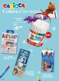 Volantino Extracoop Pagina 26: Marcatori acrilici Carioca punta pennello €1,04, Marcatori acrilici Carioca punta media €4,55