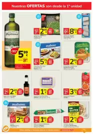 Catálogo Consum Página 12: Salsa con soja Heinz €2,49, Maheso canelones de carne €5,79