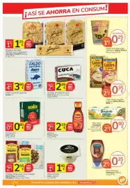 Catálogo Consum Página 13: Prima ketchup €2,19, Solís tomate frito €0,80