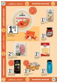Catálogo Consum Página 18: Consum ensaladilla de cangrejo €1,60, Consum edam lonchas €1,44