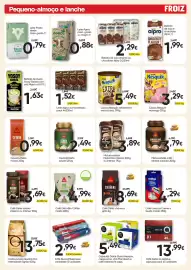 Folheto Froiz Página 13: Bebida de soja original ou chocolate Alpro €2,29, Cápsulas Dolce Gusto Nesquik €5,49