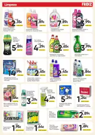 Folheto Froiz Página 19: Lava tudo Sonasol €2,45, Papel cozinha Renova XXL €1,95