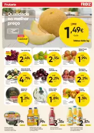 Folheto Froiz Página 2: Abacate Dole importação kg €4,79, Nectarina vermelha €2,29