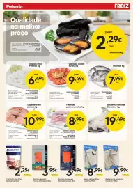 Folheto Froiz Página 4: Espadarte em postas €10,99, Camarão cozido €9,49