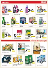 Folheto Froiz Página 7: Detergente máquina Finish Quantum essential €8,65, Comida gatos Gourmet Gold €3,45
