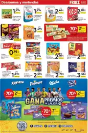 Folleto FROIZ Página 12: Biscoff galleta caramelizada €0,95, Artiach Marbú Dorada €2,79