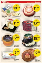 Folleto FROIZ Página 7: Queso Larsa original o ligero €10,99, Queso Lorán Brezo €11,69