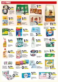 Folleto Cash FROIZ Página 14: One Mini €5,10, Servilletas Renova 1 capa colores €0,44