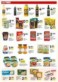 Folleto Cash FROIZ Página 2: Froiz pasta vegetal €0,59, Albo bonito en aceite de oliva o escabeche €1,99