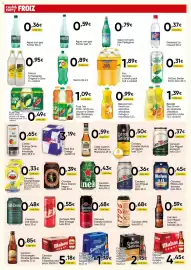 Folleto Cash FROIZ Página 6: Fuze Tea €0,49, Seven Up 2 L €0,89