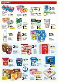 Folleto Cash FROIZ Página 8: Carte D'or les desserts €2,95, Activia kéfir líquido natural €1,09