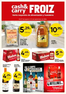 Cash FROIZ (válido hasta el 14-09)