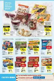Catálogo Caprabo Página 10: Extreme cornets de dues xocolates €3,33, Pescanova filetes de merluza argentina €3,99