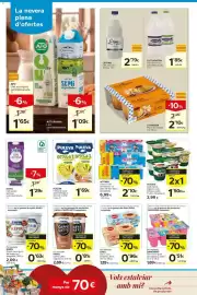 Catálogo Caprabo Página 11: Kaiku llet sense lactosa semidesnatada €1,29, Letona Llet sencera fresca €2,79