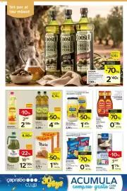 Catálogo Caprabo Página 14: OliCastelló oli d'oliva verge extra €12,99, Borges oli d'oliva verge extra €4,49
