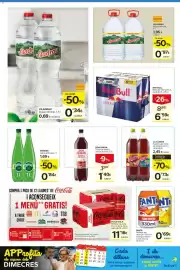 Catálogo Caprabo Página 18: Red Bull energy drink €6,59, Viladrau Aigua mineral €0,97