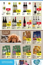 Catálogo Caprabo Página 20: Legaris vi blanc verdejo €2,25, Castell dels Frares gamma de vi €2,99