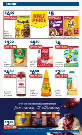 Foodland catalogue week 36 Page 14: SPC Peaches €3,20, Uncle Tobys Roll Ups €4,00