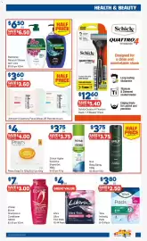 Foodland catalogue week 36 Page 27: Tena Instadry Pads €3,80, L'Oreal Elvive Shampoo or Conditioner €7,00