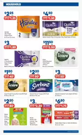 Foodland catalogue week 36 Page 28: Sorbent Facial Tissues €2,20, Quilton 4 Ply Absorba Paper Towel €3,00