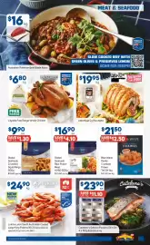 Foodland catalogue week 36 Page 9: Lilydale Free Range Whole Chicken €6,80, Global Seafoods Raw Prawn Meat €16,90