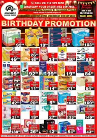 Advance Cash n Carry catalogue week 35 Page 4: First Choice Butter €64,99, EverFresh Full Cream Milk €92,99
