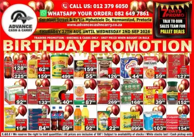 Advance Cash n Carry catalogue week 35 Page 8: Fusion Juice €92,99, First Choice Cheese Slices €84,99