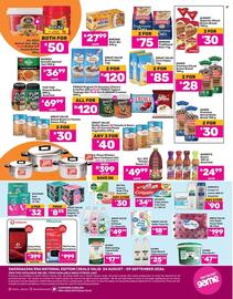 Game catalogue Page 2: Great Value Bran Flakes €120,00, Hisense Y82 Pro Max Smartphone €999,00