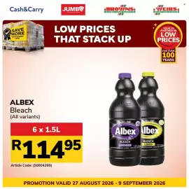 Jumbo catalogue Page 6: Albex €114,95