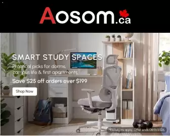 Aosom flyer Page 1