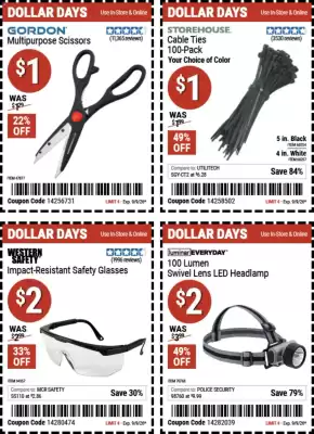 Harbor Freight Tools (valid until 9-09)