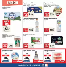 Volantino Coop Trentino Pagina 10: Stracchino Nonno Nanni €1,39, Beveranda vegetale Valsoia assortita €1,99
