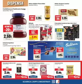 Volantino Coop Trentino Pagina 14: Cioccolato fondente Nero Nero Novi €1,86, Infusi Pompadour assortiti €2,19