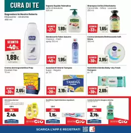 Volantino Coop Trentino Pagina 16: Assorbenti interni Tampax Super - Regular €3,19, Crema dermoprotettiva Prep €2,65