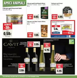 Volantino Coop Trentino Pagina 18: Cibo per cani Mini Treats Ultima €1,59, Cibo per gatti sterilizzati Ultima €0,65