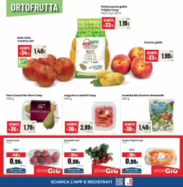 Volantino Coop Trentino Pagina 6: Anguria a cubetti Coop €2,89, Pere Coscia fior fiore Coop €1,79