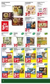 Volantino Kanguro Pagina 8: Broccoli a rosette Pam €1,85, Gelato Sorbettiera Sammontana €3,99