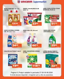 Catalog Unicarm Pagină 9: Persil color/regular disc 13 €23,50, Dero pro gel €44,75