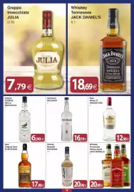 Volantino Docks Cash&Carry Pagina 16: Grappa Invecchiata Julia €7,79, Rum White 3Y Angostura €12,90
