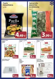 Volantino Docks Cash&Carry Pagina 33: Paella PANAPESCA €4,49, Carote a rondelle PAREN €3,79