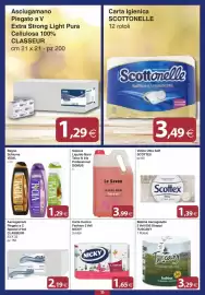 Volantino Docks Cash&Carry Pagina 35: Asciugamano Piegato a V Extra Strong Light Pura Cellulosa 100% CLASSEUR €1,29