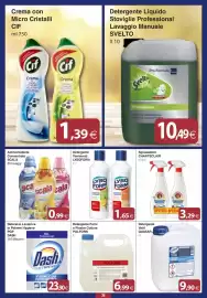 Volantino Docks Cash&Carry Pagina 36: Crema con Micro Cristalli Cif €1,39, Detergente Pavimenti Lysoform €1,65