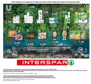 Volantino Interspar Pagina 12: Crema Corpo Body Love assortita Dove €3,99, Risotti gusti assortiti Knorr €1,39
