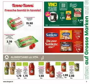 Volantino Interspar Pagina 3: Stracchino Nonno Nanni senza lattosio €2,39