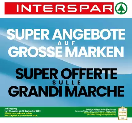 Interspar (valido fino al 10-09)