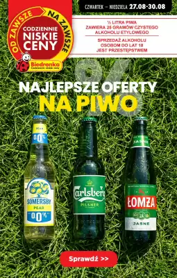 Biedronka | Alkohole (ważność do 30-08)