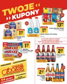 Społem Częstochowa gazetka tydzień 35 Strona 2: Wafelek Prince Polo XXL mleczny €1,59, Mleko świeże Kanka 3,2% €1,99