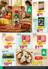 Catalog Annabella Pagină 2: Cârnați Proaspeți de pasăre per kg €18,90, Comtim carne tocată de porc €18,99
